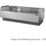 Tecnodom Serie MR80 Black 1520mm Self-serving Deli Display with Storage and Castors