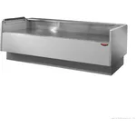Tecnodom Serie MR80 Black 1520mm Self-serving Deli Display with Storage and Castors