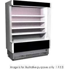 Tecnodom Open Chiller with 4 Shelves - TDVC60-CA-125