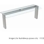 Thermaster Top Glass Sneeze Guard with Led Lightin