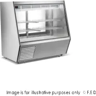 Bonvue Refrigerated Deli Meat and Seafood Display
