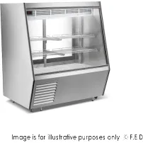 Bonvue Refrigerated Deli Meat and Seafood Display
