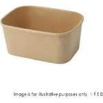 PakMax 1000ML Kraft Paper Rectangular Bowl