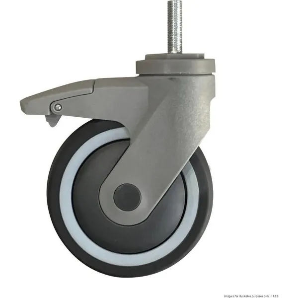 Modular System 5 Tpr Braked Castor for Pcu Vented