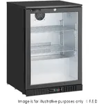 Thermaster Under Bench single Heated Glass Door Bar Fridge/Cooler with heater switch - LG-138TD