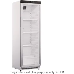 Fed X 350L Single Glass Door Fridge Xr400sg