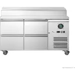 FED-X S/S Four Drawer Sandwich Counter - XSS7C13S2V-4D