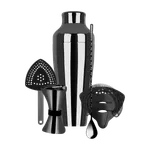 Cocktail Set 5pc Gunmetal