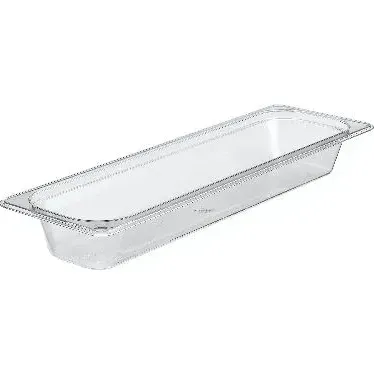 Cambro Camwear Gastronorm 1/2 Long, Clear, 5l, 100mm Deep.