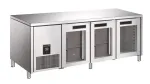 3 Door Fridge 760mm Deep Glass Doors