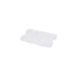 Gastronorm Drain Plate Polycarbonate 1/4 Size