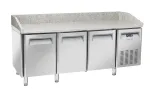 Marble Top Pizza Fridge 3 Door