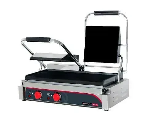 Panini Press Double Flat Top Flat Bottom