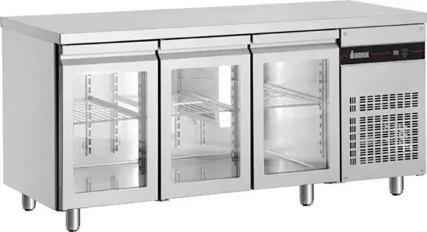 Glass Undercounter Fridge 1790mm