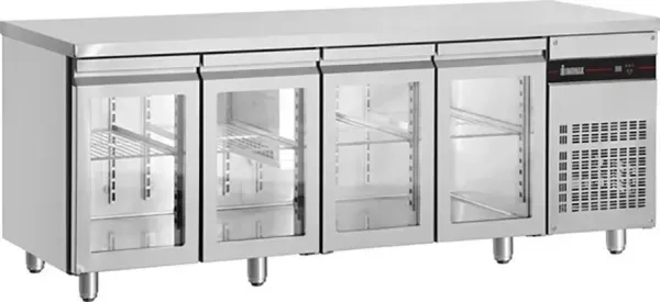 Glass Undercounter Fridge 2240m