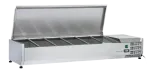 1500 Stainless Steel Lid Refrigerated Ingredient Well