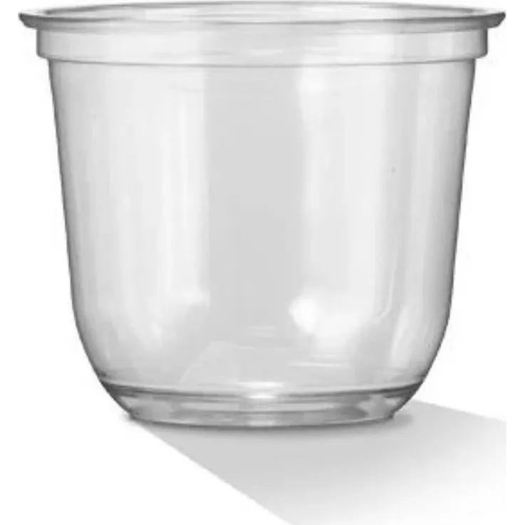 10oz / 300ml U shaped PET cup