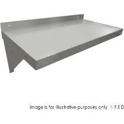 1200-WS1 1200mm Solid Wallshelf