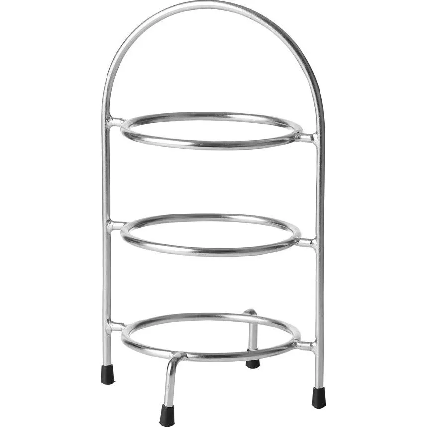 3-Tier Round Display Stand — 155x185x270mm
