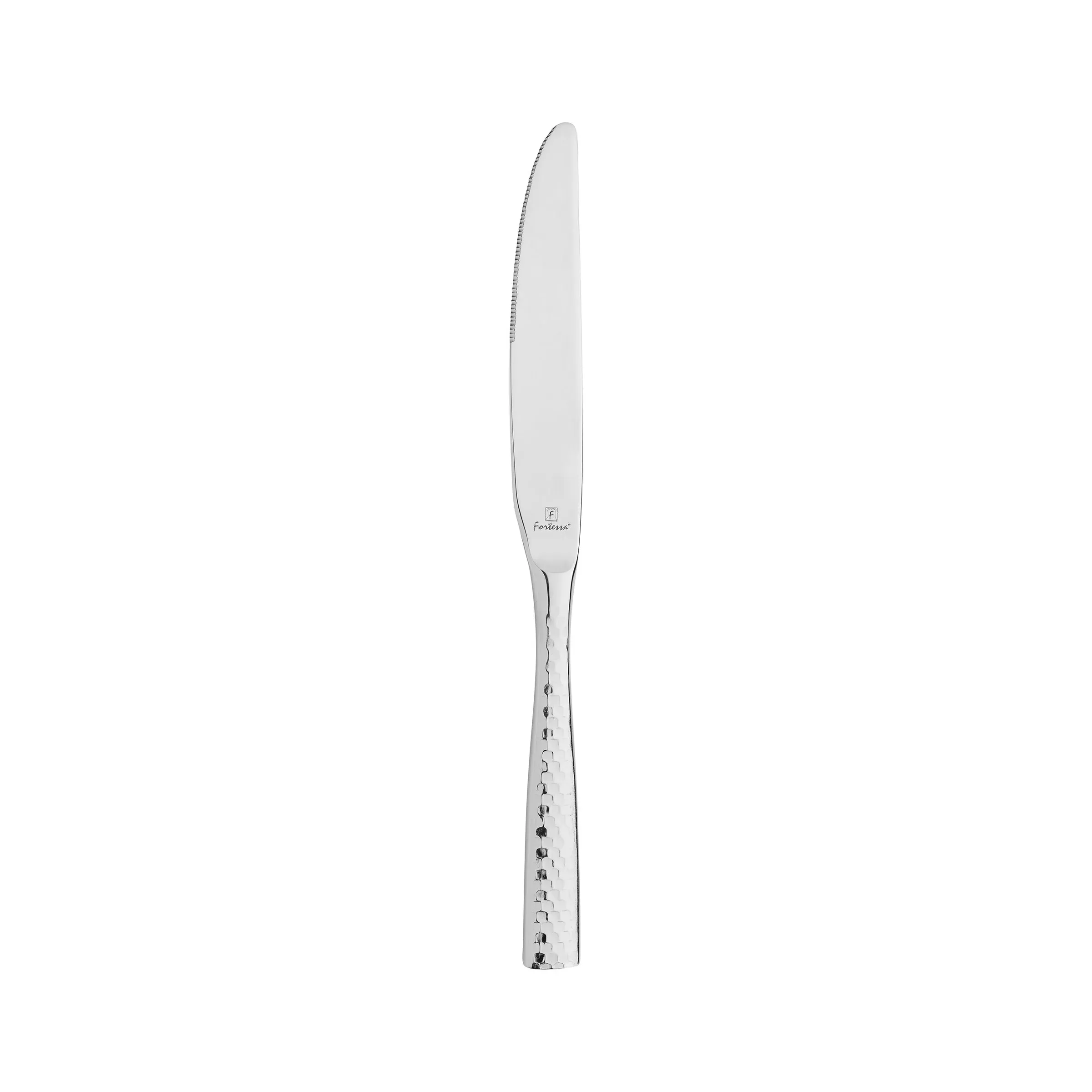 Lucca Faceted Table Knife-S/S Solid Handle