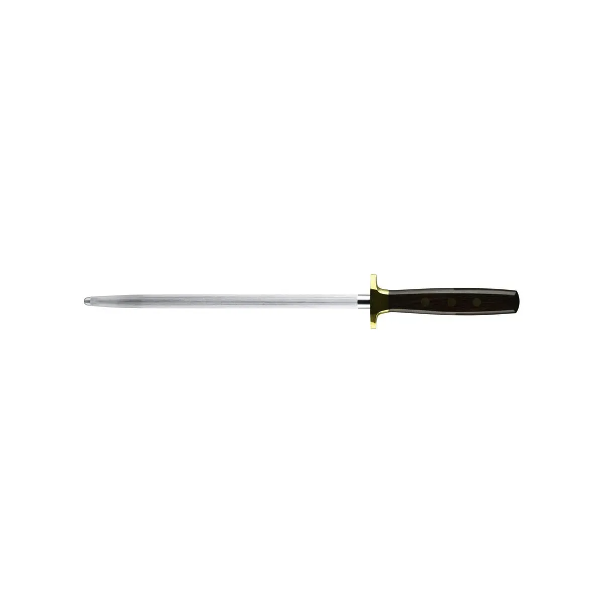 Sharpening Steel-Brass Bolster, 250mm (ib7022.25)