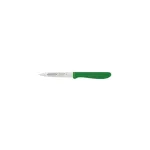 Paring Knife Green Handle-100mm | Serrated