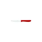 Paring/Steak Knife Red Handle-110mm | Serrated