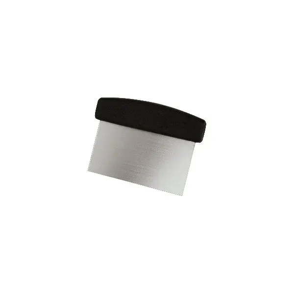 Stainless Steel Dough Scraper Pe Handle 150  X  175mm
