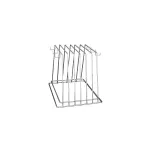 Cutting Board Rack-6 Slot, W/Hooks