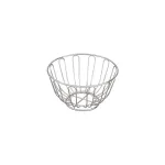 Bread Basket Chrome Round — 200x115mm