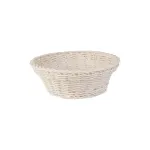 Basket Polypropylene Round Terracotta — 200mm