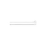 Skewer Stainless Steel Flat 200mm Pack 12