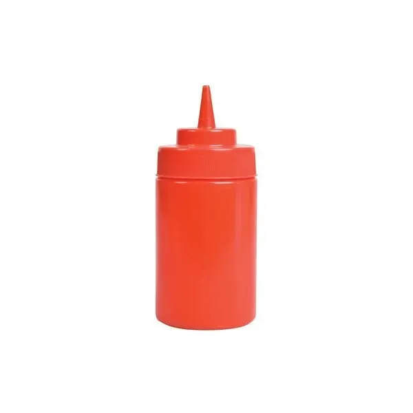 Squeeze Bottle Wide Mouth-360ml - Red