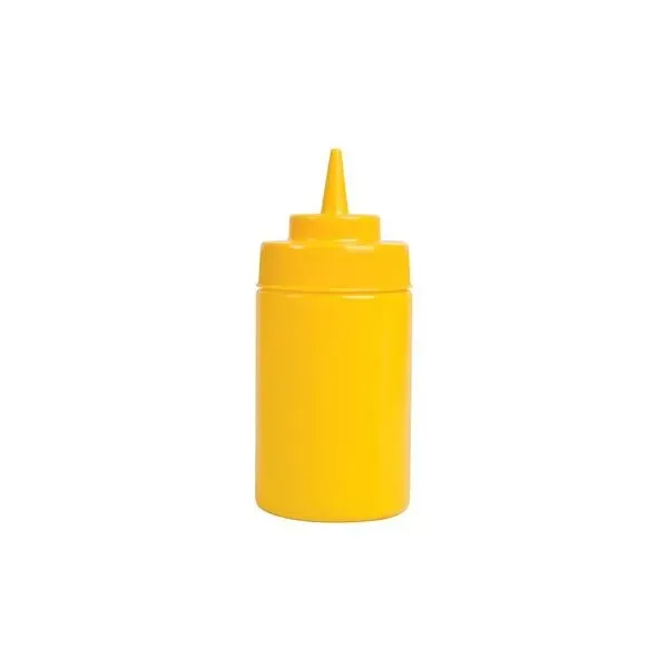 Squeeze Bottle Wide Mouth-360ml - Yellow