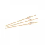 Bamboo Skewer-Aztec Ends| 120mm | 100pcs/Pack