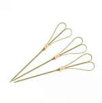 Bamboo Skewer-Heart | Natural | 120mm | 100pcs/Pack