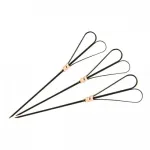 Bamboo Skewer-Heart | Black | 180mm | 100pcs/Pack