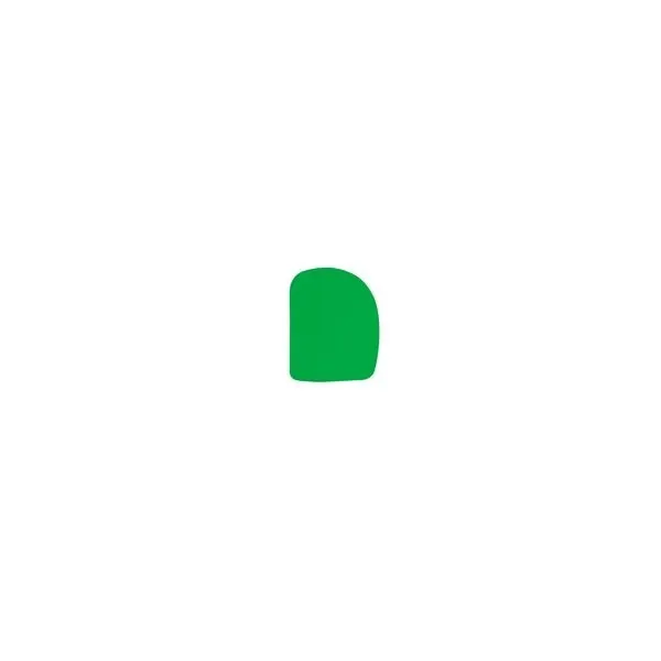 Plastic Dough Scraper | Curved | 120x85mm