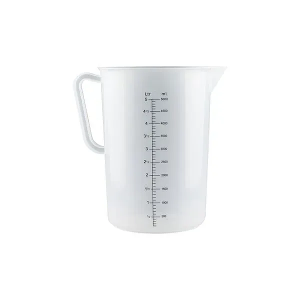 Measuring Jug-Pp, Graduated, 5.0lt