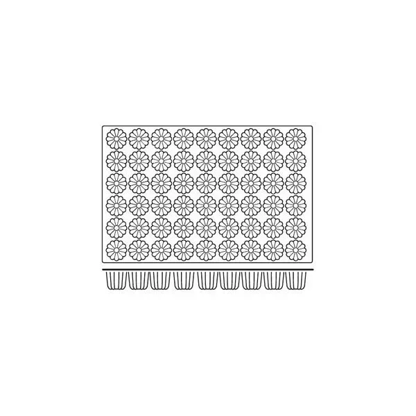 Mould Canneles Silicon โ 54 Cup 56x50mm 80ml