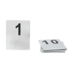 Flat Table Numbers-S/S | 100x80mm | Set 11-20