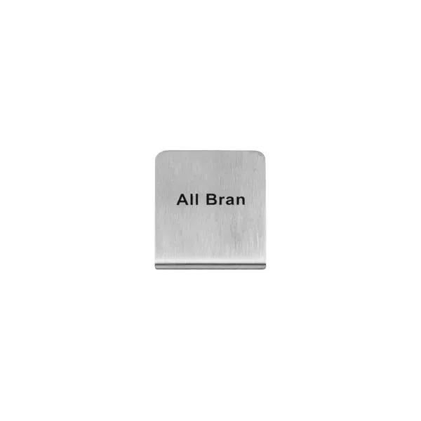 "All Bran" Buffet Sign
