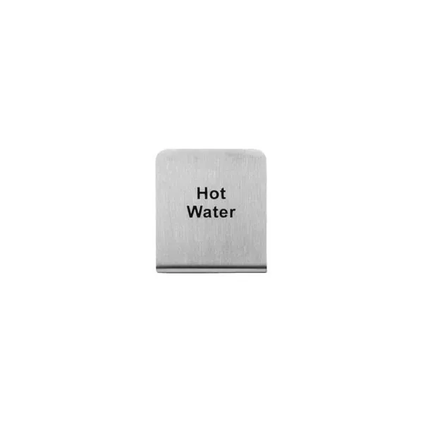 "Hot Water" Buffet Sign