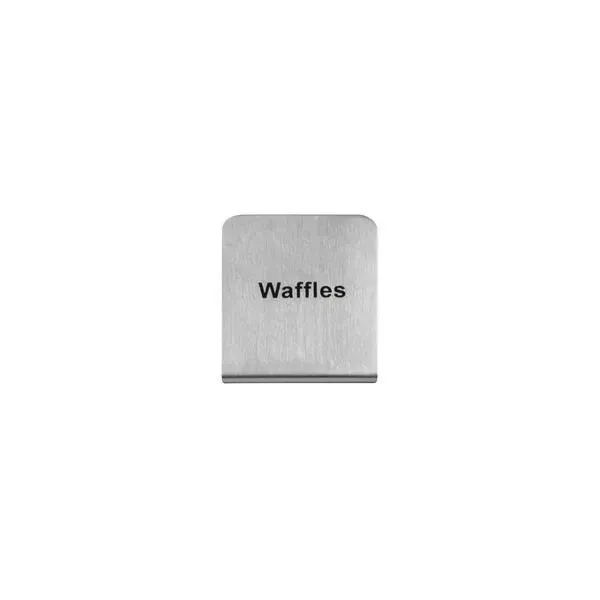"Waffles" Buffet Sign