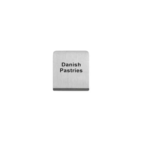 "Danish Pastries" Buffet Sign
