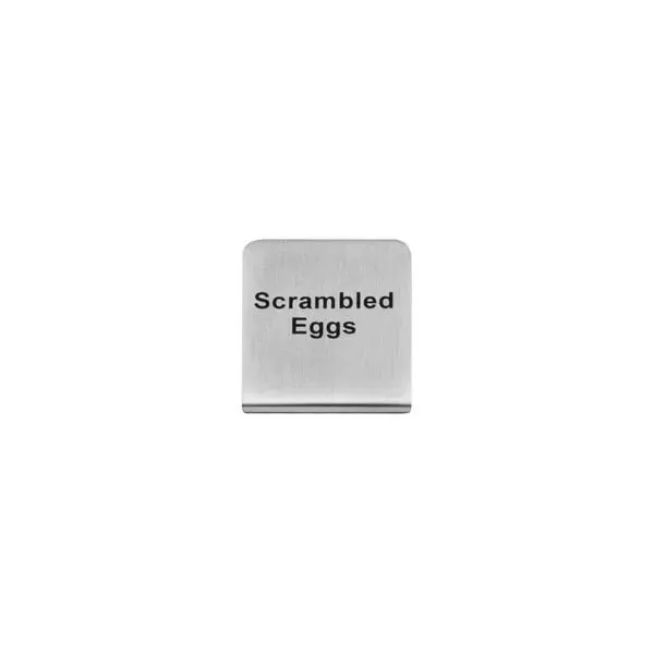 "Scrambled Eggs" Buffet Sign