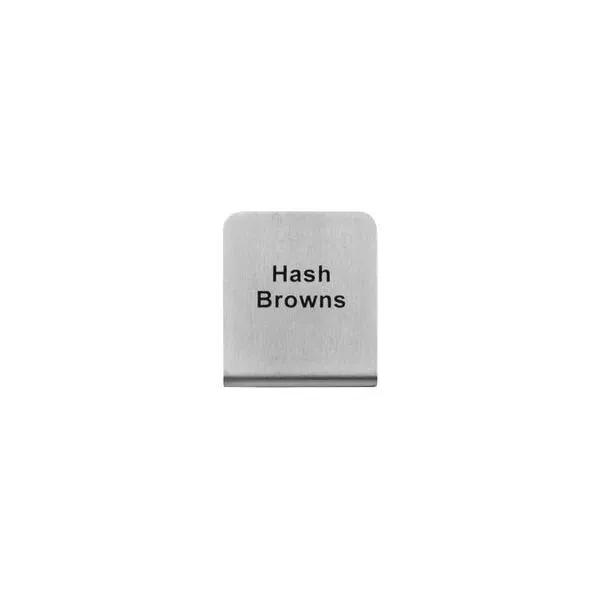 "Hash Browns" Buffet Sign