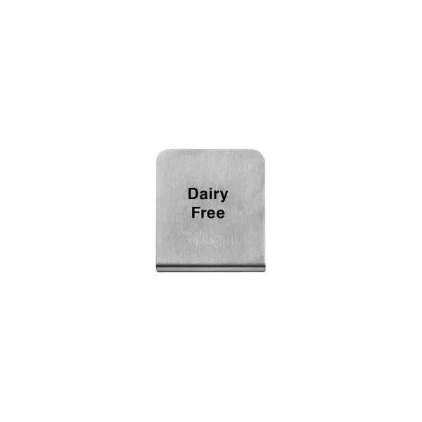 "Dairy Free" Buffet Sign