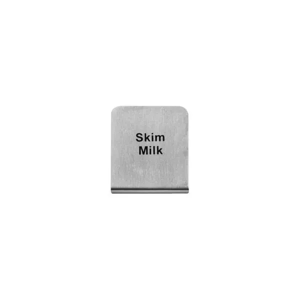 "Skim Milk" Buffet Sign
