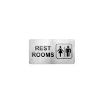 Wall Sign-S/S | Rest Rooms